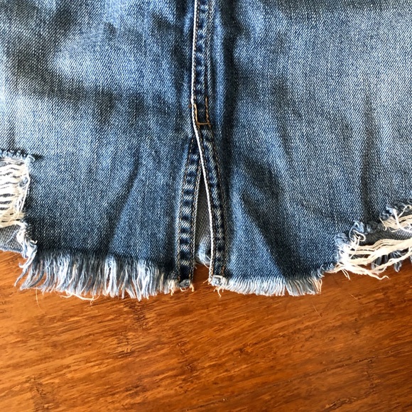 REWASH Denim MiniSkirt size 7 / 28 - Picture 3 of 4
